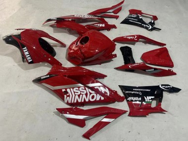 2019-2021 Yamaha YZF R3/R25 Motorcycle Fairings - Dark Red White Silver Black Valsir Canada for Sale