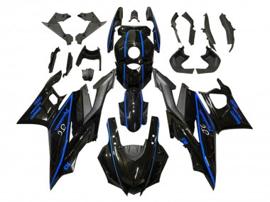 2019-2021 Yamaha YZF R3/R25 Motorcycle Fairings - Glossy Black Blue Matte Black Canada for Sale