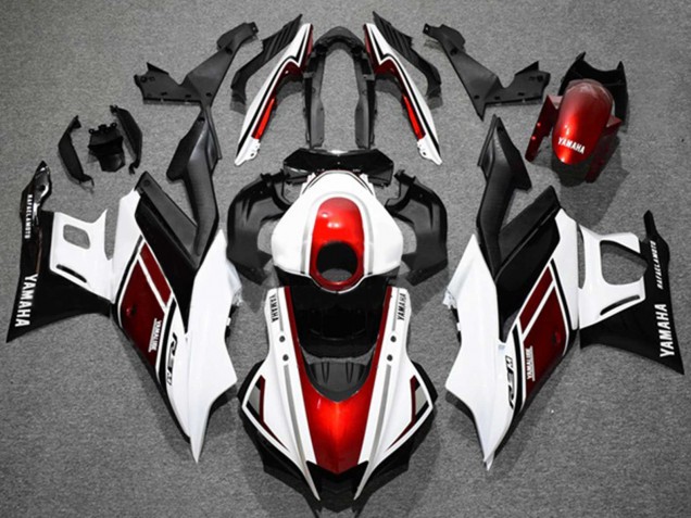 2019-2021 Yamaha YZF R3/R25 Motorcycle Fairings - White Red Black Canada for Sale
