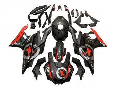 2019-2021 Yamaha YZF R3/R25 Motorcycle Fairings - Red Black Carbon Fiber Canada for Sale