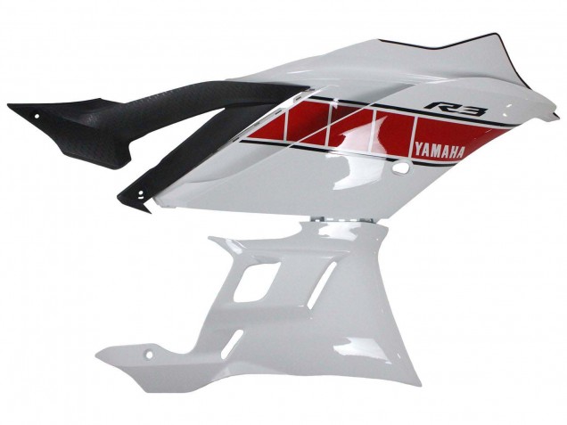2019-2021 Yamaha YZF R3/R25 Motorcycle Fairings - White Red Yellow Black Canada for Sale