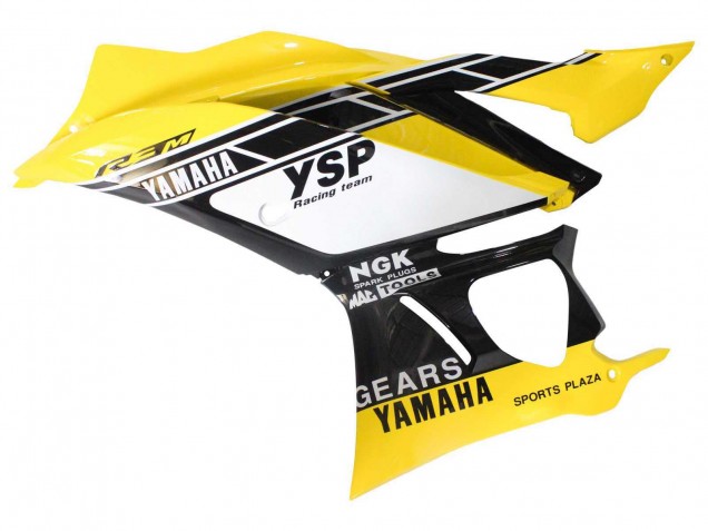 2019-2021 Yamaha YZF R3/R25 Motorcycle Fairings - Yellow White Black Stripe Canada for Sale