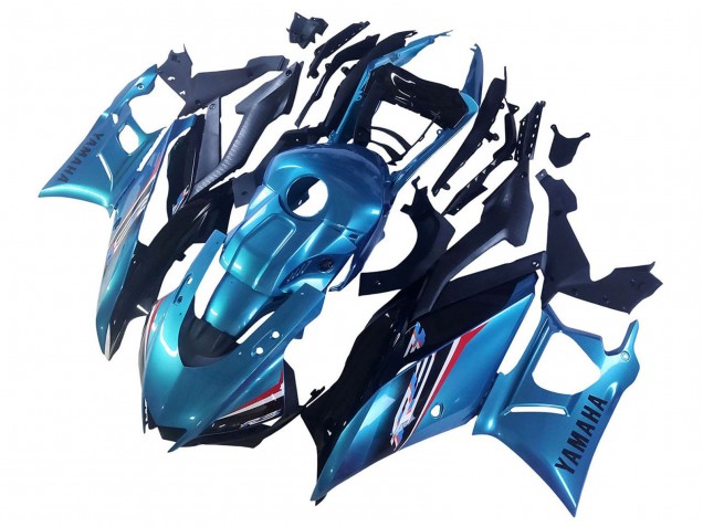 2022-2024 Yamaha YZF R3/R25 Motorcycle Fairing - Blue White Red Black Canada for Sale