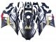 2022-2024 Yamaha YZF R3/R25 Motorcycle Fairings - Black Carbon Fiber Style Gold Red ABBOT Canada for Sale