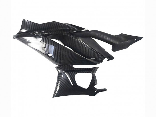 2022-2024 Yamaha YZF R3/R25 Motorcycle Fairings - Black Carbon Fiber Style Silver Blue Canada for Sale
