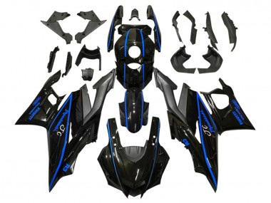 2022-2024 Yamaha YZF R3/R25 Motorcycle Fairings - Glossy Black Blue Canada for Sale