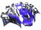 2022-2024 Yamaha YZF R3/R25 Motorcycle Fairing - Blue Matte Black Canada for Sale