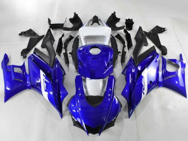 2022-2024 Yamaha YZF R3/R25 Motorcycle Fairings - Blue White Matte Black Canada for Sale