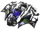 2022-2024 Yamaha YZF R3/R25 Motorcycle Fairings - Blue Green Black Monster Yamalube ENEOS Canada for Sale