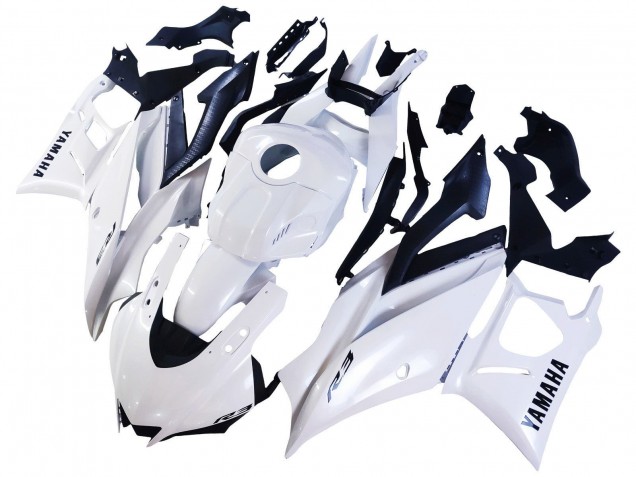2022-2024 Yamaha YZF R3/R25 Motorcycle Fairings - White Canada for Sale