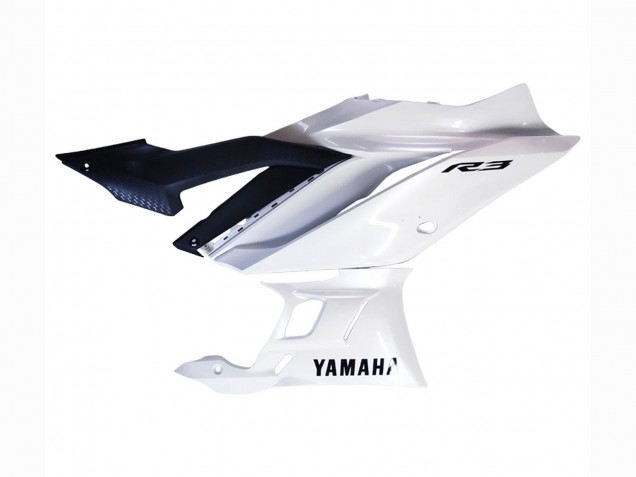 2022-2024 Yamaha YZF R3/R25 Motorcycle Fairings - White Canada for Sale
