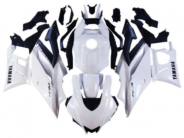 2022-2024 Yamaha YZF R3/R25 Motorcycle Fairings - White Canada for Sale
