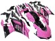 2022-2024 Yamaha YZF R3/R25 Motorcycle Fairings - Pink Glossy Black Monster Canada for Sale