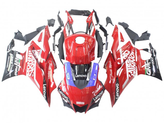 2022-2024 Yamaha YZF R3/R25 Motorcycle Fairings - Red Blue Black Lenovo Valsir Canada for Sale