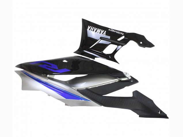 2022-2024 Yamaha YZF R3/R25 Motorcycle Fairings - Silver Blue Glossy Black Canada for Sale