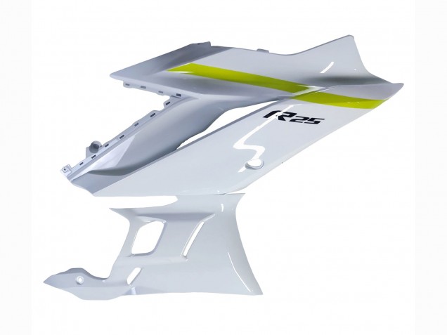 2022-2024 Yamaha YZF R3/R25 Motorcycle Fairings - White Yellow Black Canada for Sale