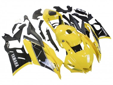 2022-2024 Yamaha YZF R3/R25 Motorcycle Fairing - Yellow Black Canada for Sale