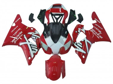 1998-1999 Yamaha YZF 1000 R1 Motorcycle Fairings - Red White Black Dunlop Canada for Sale