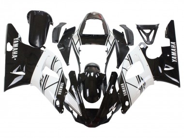 2000-2001 Yamaha YZF 1000 R1 Motorcycle Fairings - White Black Canada for Sale