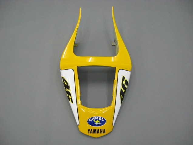 2000-2001 Yamaha YZF 1000 R1 Motorcycle Fairings - White Yellow Blue Motul Camel Canada for Sale