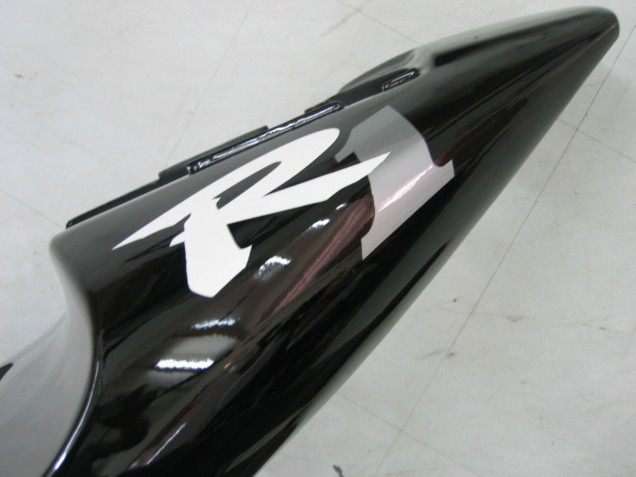 2000-2001 Yamaha YZF 1000 R1 Motorcycle Fairings - Glossy Black White Decal Canada for Sale