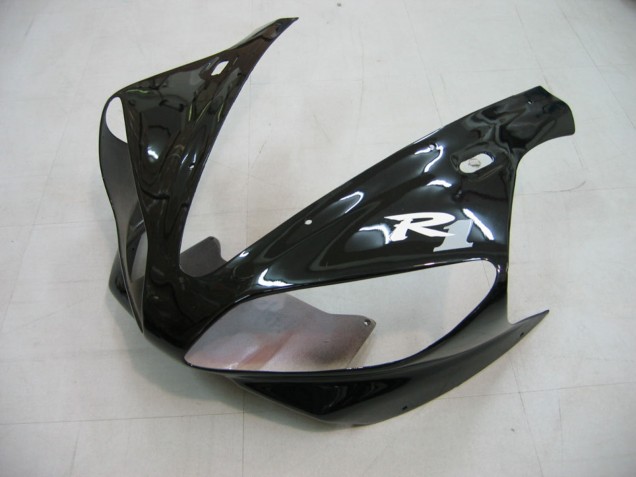 2000-2001 Yamaha YZF 1000 R1 Motorcycle Fairings - Glossy Black White Decal Canada for Sale