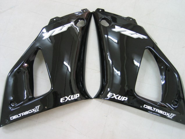 2000-2001 Yamaha YZF 1000 R1 Motorcycle Fairings - Glossy Black White Decal Canada for Sale