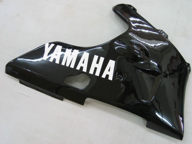 2000-2001 Yamaha YZF 1000 R1 Motorcycle Fairings - Glossy Black White Decal Canada for Sale