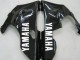 2000-2001 Yamaha YZF 1000 R1 Motorcycle Fairings - Glossy Black White Decal Canada for Sale
