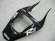 2000-2001 Yamaha YZF 1000 R1 Motorcycle Fairings - Glossy Black White Decal Canada for Sale