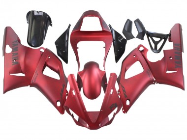 2000-2001 Yamaha YZF 1000 R1 Motorcycle Fairings - Matte Red Canada for Sale