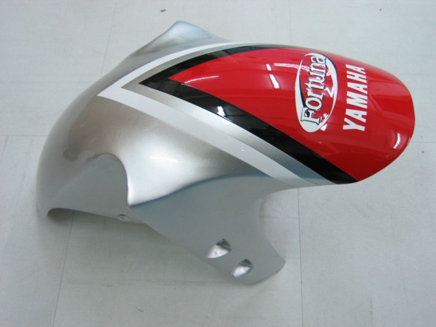 2000-2001 Yamaha YZF 1000 R1 Motorcycle Fairings - Silver Red Fortuna Motul Canada for Sale