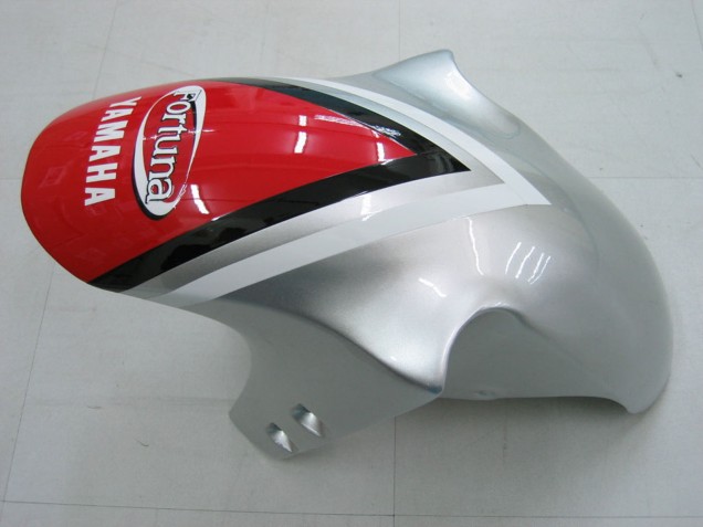 2000-2001 Yamaha YZF 1000 R1 Motorcycle Fairings - Silver Red Fortuna Motul Canada for Sale