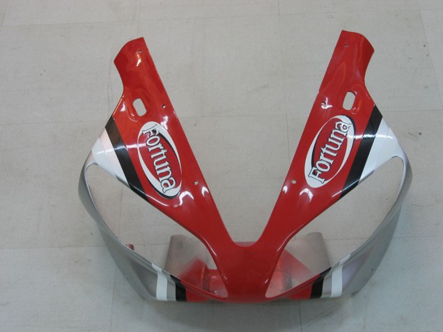 2000-2001 Yamaha YZF 1000 R1 Motorcycle Fairings - Silver Red Fortuna Motul Canada for Sale