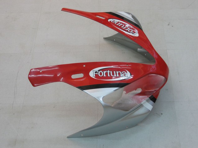2000-2001 Yamaha YZF 1000 R1 Motorcycle Fairings - Silver Red Fortuna Motul Canada for Sale