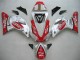 2000-2001 Yamaha YZF 1000 R1 Motorcycle Fairings - Silver Red Fortuna Motul Canada for Sale