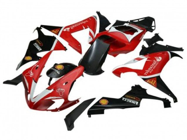 2002-2003 Yamaha YZF 1000 R1 Motorcycle Fairings - Red Silver Black Santander Canada for Sale