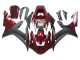2002-2003 Yamaha YZF 1000 R1 Motorcycle Fairing Kits - Red Matte Black Canada for Sale