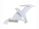2002-2003 Yamaha YZF 1000 R1 Motorcycle Fairings - White Gold Decals Canada for Sale