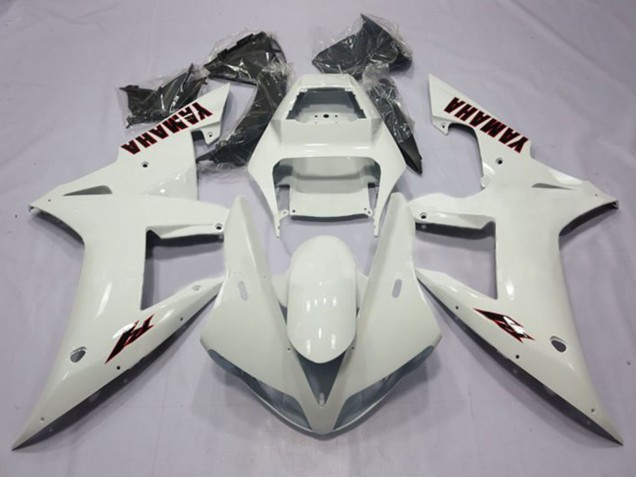 2002-2003 Yamaha YZF 1000 R1 Motorcycle Fairings - Pearl White Black Canada for Sale