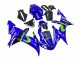 2002-2003 Yamaha YZF 1000 R1 Motorcycle Fairings - Blue Black Green MoviStar ENEOS Monster Canada for Sale