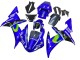 2002-2003 Yamaha YZF 1000 R1 Motorcycle Fairings - Blue Black Green MoviStar ENEOS Monster Canada for Sale