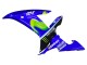 2002-2003 Yamaha YZF 1000 R1 Motorcycle Fairings - Blue Black Green MoviStar ENEOS Monster Canada for Sale