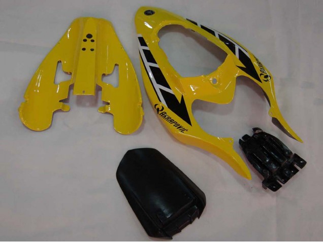 2004-2006 Yamaha YZF 1000 R1 Motorcycle Fairings - Yellow White Glossy Black Canada for Sale