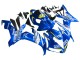 2004-2006 Yamaha YZF 1000 R1 Motorcycle Fairings - Blue White Yellow Motul Gauloises 46 Canada for Sale