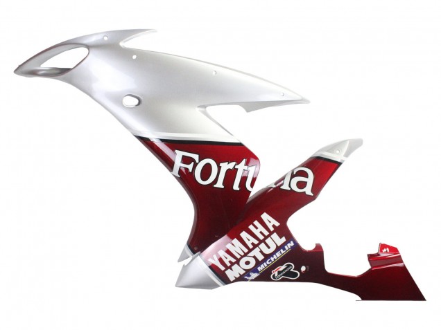2004-2006 Yamaha YZF 1000 R1 Motorcycle Fairings - Silver Red Fortuna Motul Canada for Sale