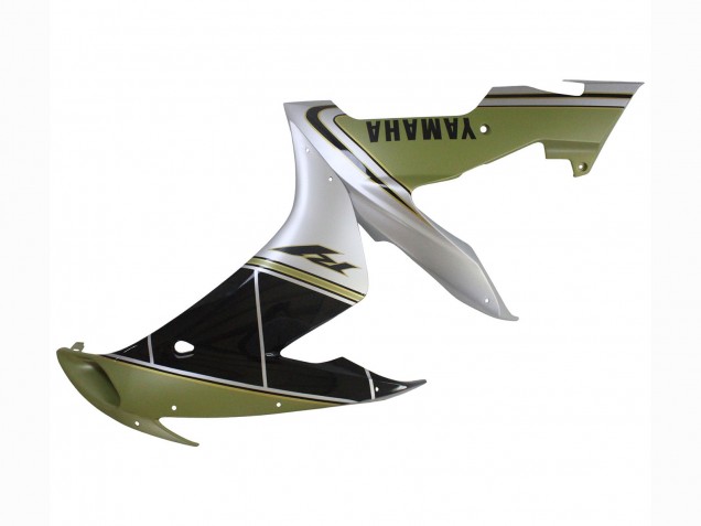 2004-2006 Yamaha YZF 1000 R1 Motorcycle Fairings - Light Gold White Glossy Black Canada for Sale