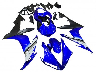 2004-2006 Yamaha YZF 1000 R1 Motorcycle Fairings - Blue White Matte Black Canada for Sale