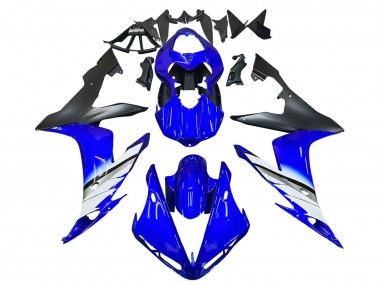 2004-2006 Yamaha YZF 1000 R1 Motorcycle Fairings - Blue White Matte Black Canada for Sale