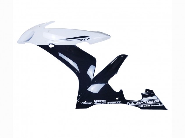 2004-2006 Yamaha YZF 1000 R1 Motorcycle Fairings - Glossy Black White Motul Canada for Sale
